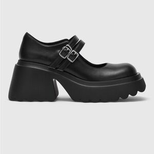 Cider Mary Jane Creeper Double Strap Platforms